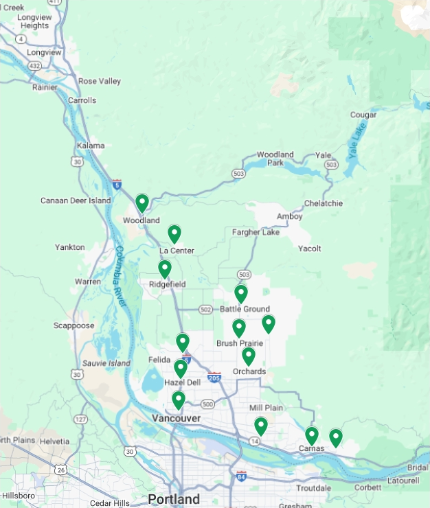 NW Fine Point Service Area, Clark County Painter, Painting Contractor